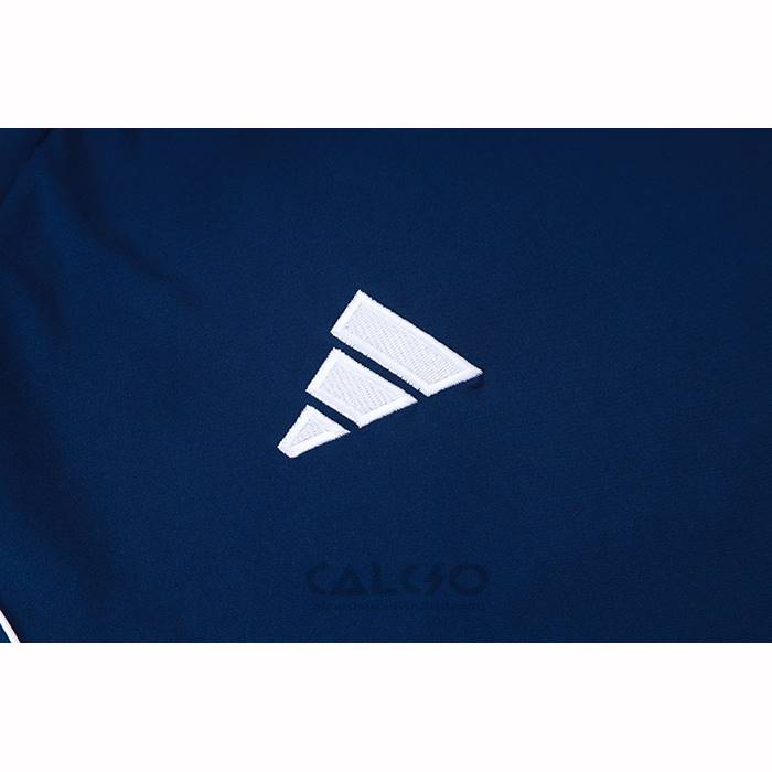 Tuta da Track Al Nassr Manica Corta 2025-2026 Blu - Pantaloncini